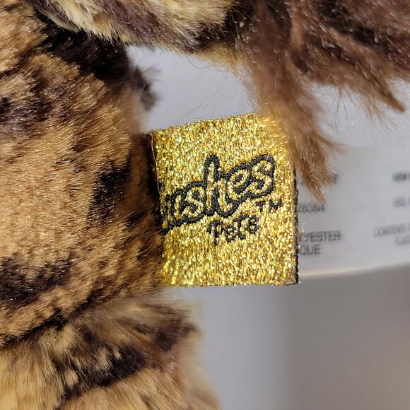 Gund Sadie Spotsam Plush Toy 6" Leopard Sparkle Accents Cat Stuffed Animal - Picture 10 of 11